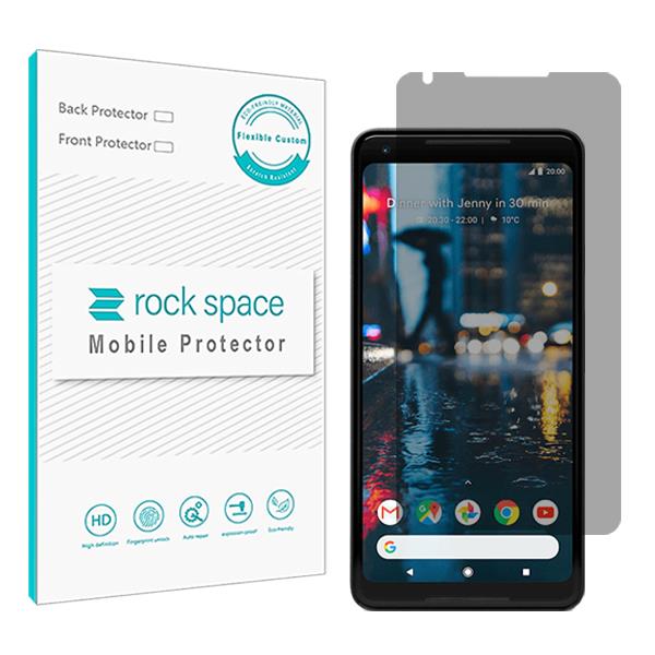 گلس گوگل pixel2 XI مدل نانو هیدروژل پرایوسی برند راک اسپیس